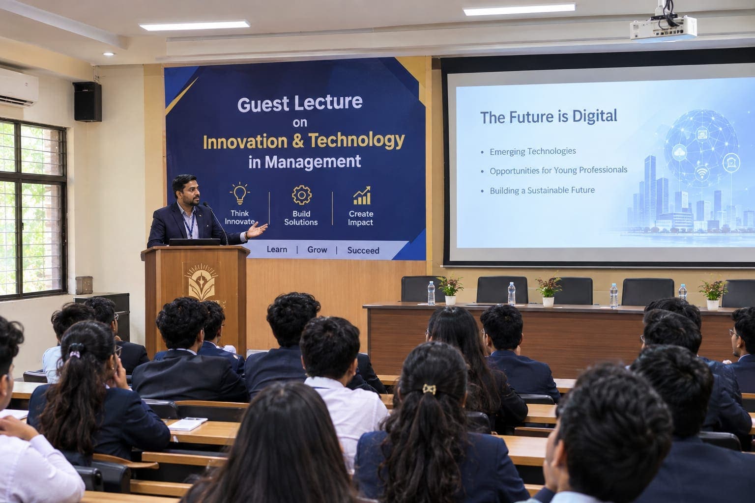 Guest lecture on innovation and technology in management