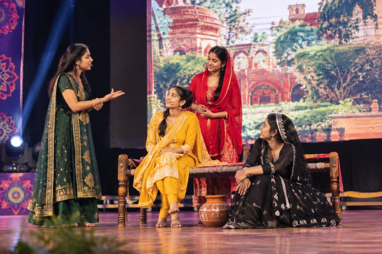 A stage play by students